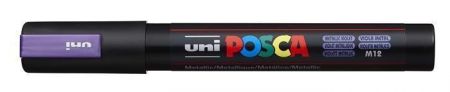 Akrylový popisovač "Posca PC-5M", kovově fialová, 1,8-2,5 mm, UNI 2UPC5MML