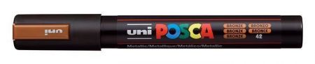 Akrylový popisovač "Posca PC-5M", bronzová, 1,8-2,5 mm, UNI 2UPC5MBRONZ