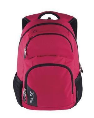 Batoh "Element", červená, s přihrádkou na notebook, PULSE 121557