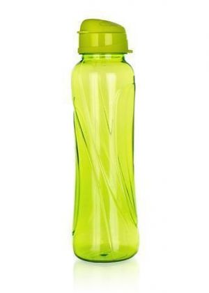 Láhev "Slim", světle zelená, 610 ml, plast