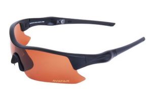 Sluneční brýle "Shield", černá, HD polarizační, AVATAR