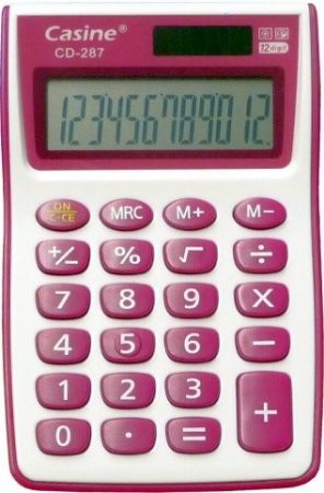 Kalkulačka Casine CD-287 fialová