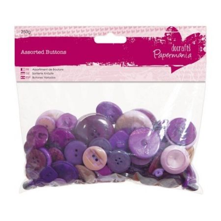 Knoflíky PMA 354327 250g Purple