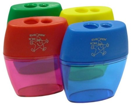 Ořezávátko Europen KIDS DUO pl.se zásobníkem