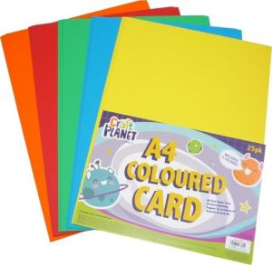 Papír CPT 157000 A4 karton 25ks 280 g mix barev