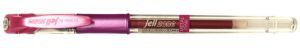 Popisovač gelový 0,7 met.růžový Jell zone