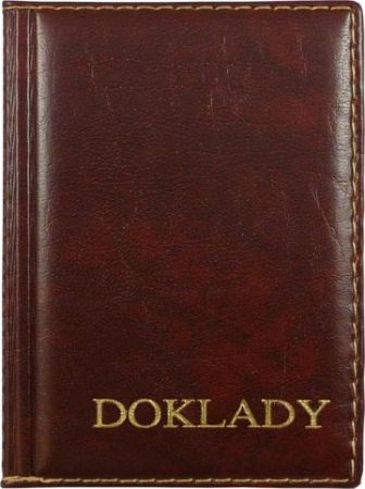 Pouzdro na doklady hnědé