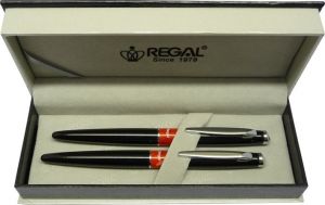 Kuličkové pero + roller Mercurius - černá