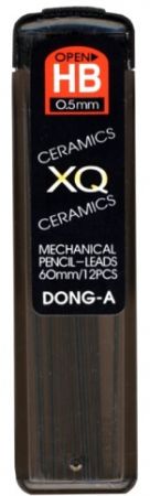 Tuhy do mikrotužek 0,5 HB XQ ceramics 12 ks