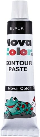 Konturovací pasta tuba černá NC-184