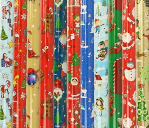Balicí papír role 2m x 70cm, vánoční dětský mix