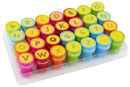Razítka pro děti abeceda 009559