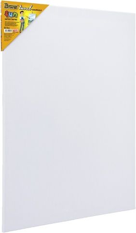 Plátno v rámu 50x70 cm bílé BR-5002