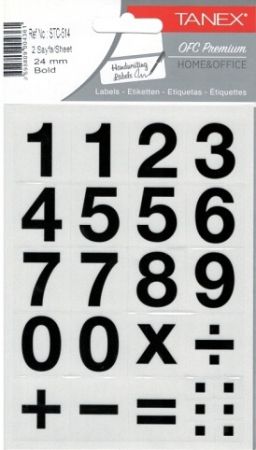 Samol.čísla 24mm STC-514 40ks