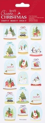 DO samolepky PMA 828908 vánoční Pretty Snowglobes