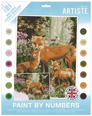 Malování podle čísel DOA 550720 - Secret Woodland