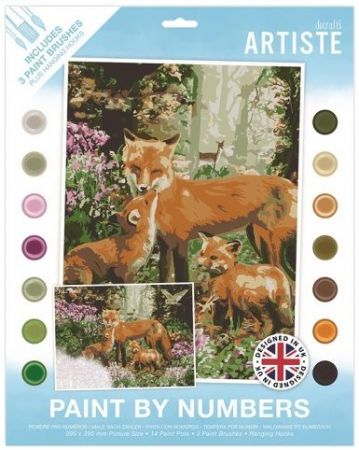 Malování podle čísel DOA 550720 - Secret Woodland