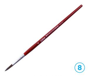 Štětec kulatý č.8 LUMA