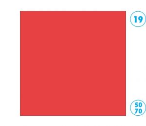 Papír barevný 50x70cm ibišek