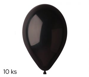 OB balónky G 90/14 - 10 balónků 26cm černá