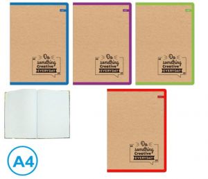 Kniha záznamová A4 linka 96listů Craft