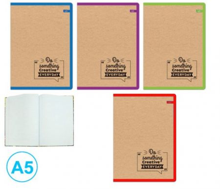 Kniha záznamová A5 linka 96listů Craft