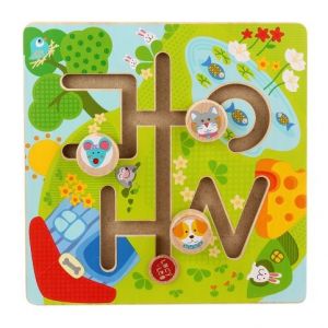 Lucy & Leo 194 Slunné údolí - dřevěný motorický labyrint