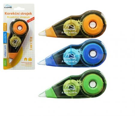 Korekční strojek 5mm x 10m LUMA