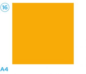 Papír A4 barevný oranžový sv.