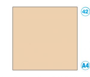 Papír A4 barevný korálový