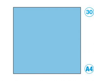 Papír A4 barevný modrý světle