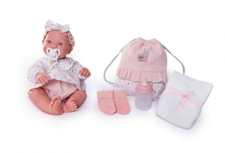 Antonio Juan 50266 MIA - mrkací a čůrající realistická panenka miminko s celovinylovým tě