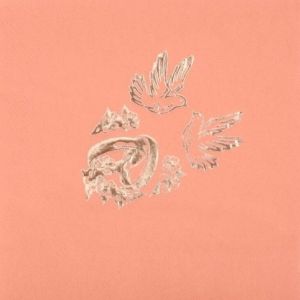 Ubrousky svatební LOSOSOVÉ zlatý potisk 33x33cm