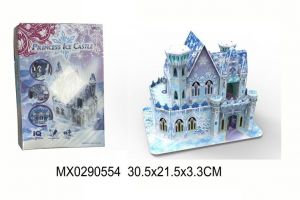 Zámek pro princezny papírová stavebnice