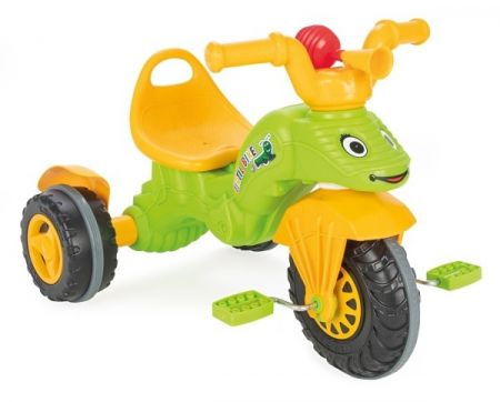 Tříkolka housenka zelená