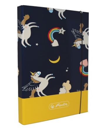 Box na sešity A5, jednorožec