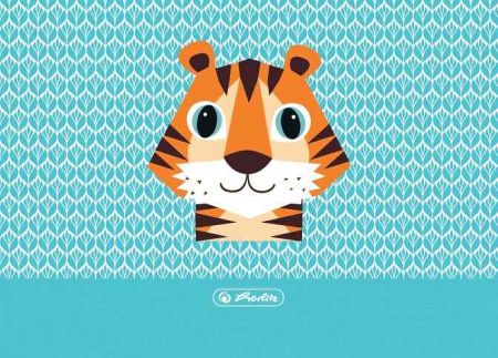 Desky na číslice B5, tygr