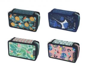 Penál prázdný mix, 3 patra