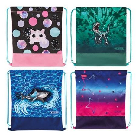 Sáček na cvičky, mix motivů