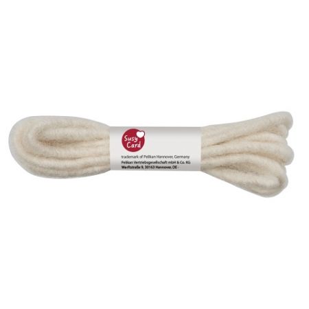 Stuha textilní 2mx5mm, krémová