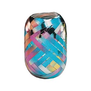 Stuha dárková 15 m x 5 mm, metalická