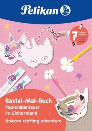 Kniha vystříhování A4 Unicorn