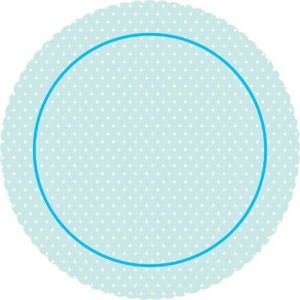 Barevná dortová podložka 31cm s designem CB4 31cm