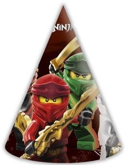 KL - Párty klobouky 6ks - Lego Ninjago