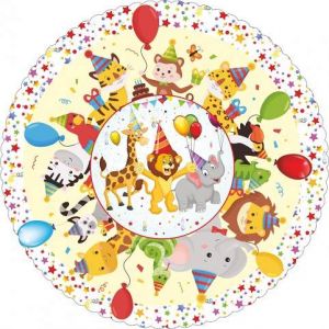 Dortová podložka s designem s krajkovým okrajem 28cm