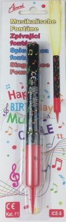 Melodická party fontána 1ks- doba hoření 45s