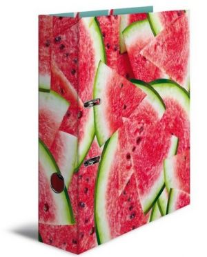 Designový pákový pořadač A4 7cm motiv meloun