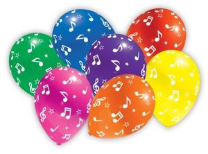 7 Balónky s notičkami č. B-6 