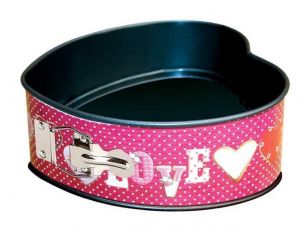 Pečící forma ve tvaru srdce 18cm