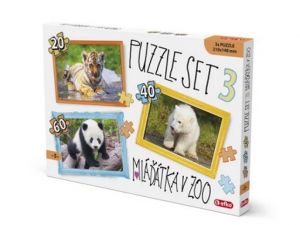 EFKO Puzzle set 3 Mláďátka v zoo